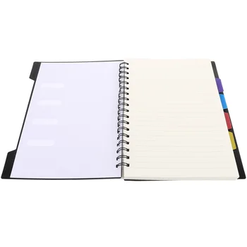 Marker za stranice s karticama, notepad, u boji prijenosnike, dnevnik, planer, teme za bilješke, 4 predmeta, prijenosni papir bez obloge