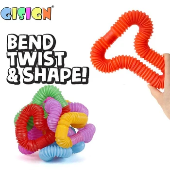 Mini-cijevi, senzorne igračke-непоседы za odrasle, olakšavanja stresa, jednostavne plastične krzna igračke s dimpled, igračke za djecu s autizmom, tlačne dječje igračke