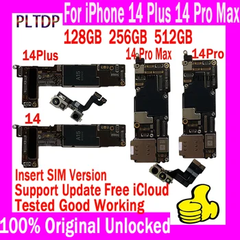 Nema račun ID za iPhone 14 14 Plus 14 Pro Max, matična ploča besplatno, iCloud je testiran, dobra, 128 GB, 256 GB, matična ploča, Besplatna puzzle naknada iCloud