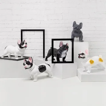 Obrt rekvizite za pse, model psi-lutka od PVC-a za uređenje doma, trgovine vitrine i poklon prijatelju