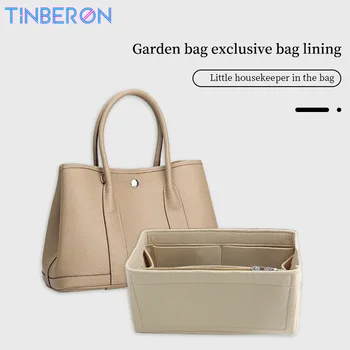 Organizator za šminkanje TINBERON, filc bag-liner, prijenosni kozmetičke torbe, pogodan za luksuzne torbe, torbe za putovanja, organizator-liner, torbe za šminkanje