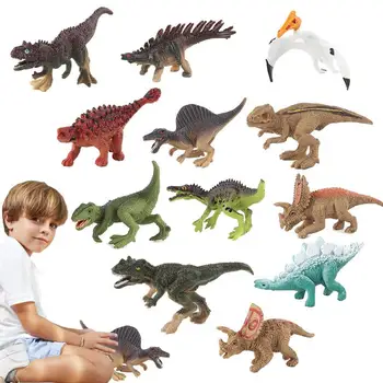 Realno igračke-dinosauri, 12 kom., igre skup dinosaura, igračke-dinosauri nadahnjuje maštu detaljima lica i izgledom dinosaura za