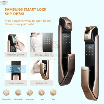 Samsung Smart Digital Fingerprint Lock SHP-DP728 Osnovna automatski двухтактная ručka, protuprovalni vrata, elektronska brava sa lozinkom