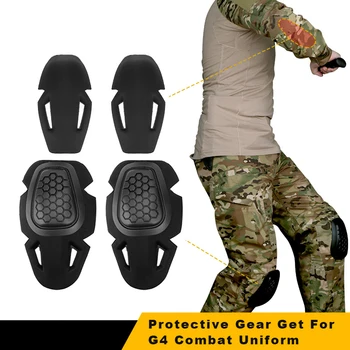 Taktički наколенник Komplet zaštitne opreme za borbene forme G4 Paintball, Airsoft Zaštitnik Sportski sigurnost koljena, lakat jastučići