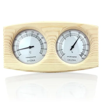 Telo Termometar za parne saune hygrometer za kupke i saune, a koristi se u zatvorenom prostoru i na otvorenom