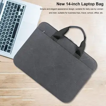 Torba za laptop ultra-tanki clamshell to 14-inčni torba za laptop, torba za prijenosno računalo na dual thunderbolt, torbica za laptop, torba za tablet, 1 kom., torba za prijenosno računalo