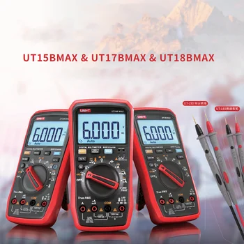 UNIT UT15BMAX & UT17BMAX & UT18BMAX Digitalni Multimetar (dmm) True RMS VFDS sa zaštitom od smetnji i zamagljivanja