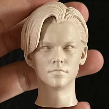 Vježba za slikanje uncolored model glave Leonardo u mjerilu 1/6 za tijelo 12-inčni figurice lutke
