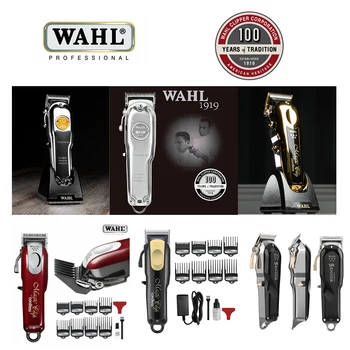 Wahl Professional 5-zvjezdice bežični stroj za šišanje kose, metalni izdanje, čarobni spona za frizera i stilista