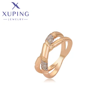 Xuping Nakit, modni elegantan prsten novi dizajn sa zlatom za poklon na party X000637421