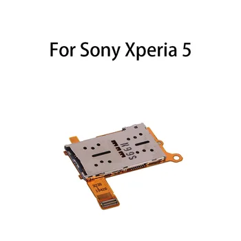 Čitač SIM kartica Utor za naknade Držač fleksibilan kabel za Sony Xperia 5