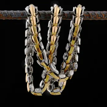 Винтажное muški змеевидное ogrlica Viking Street Kraj u stilu hip-hop iz skandinavske nehrđajućeg čelika, ogrlica u stilu ulične kulture, nakit u stilu punk